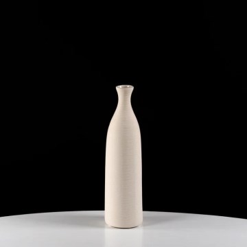 Vase en céramique 25 cm, blanc