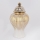 Vase en céramique 35x18,5 cm doré/blanc