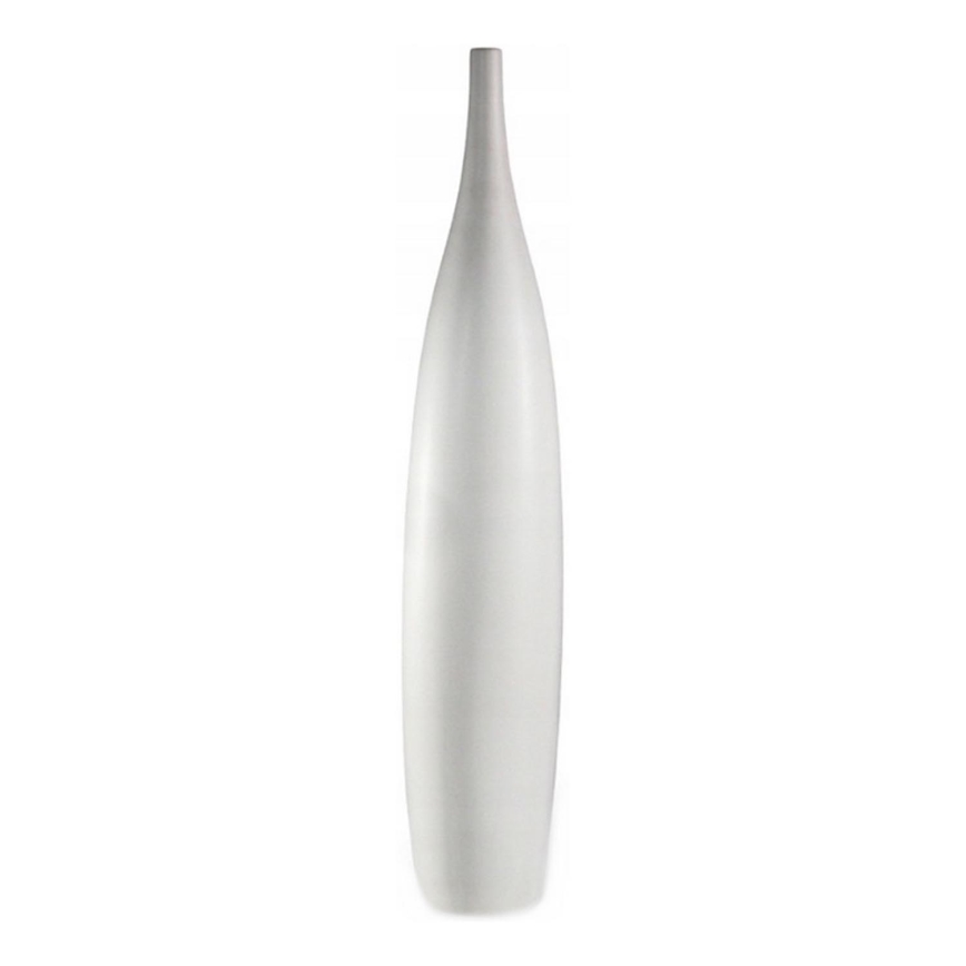 Vase en céramique blanc 70 cm