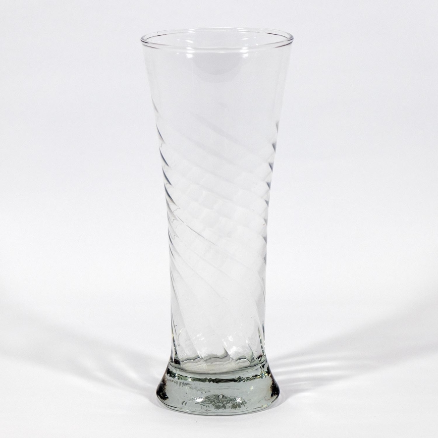 Vase en verre 17 cm transparent