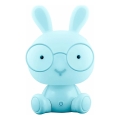 Veilleuse enfant à intensité variable LED/2,5W lapin bleu