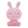 Veilleuse enfant à intensité variable LED/2,5W lapin rose