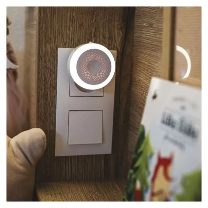 Veilleuse LED d'orientation pour prise LED/0,5W/230V