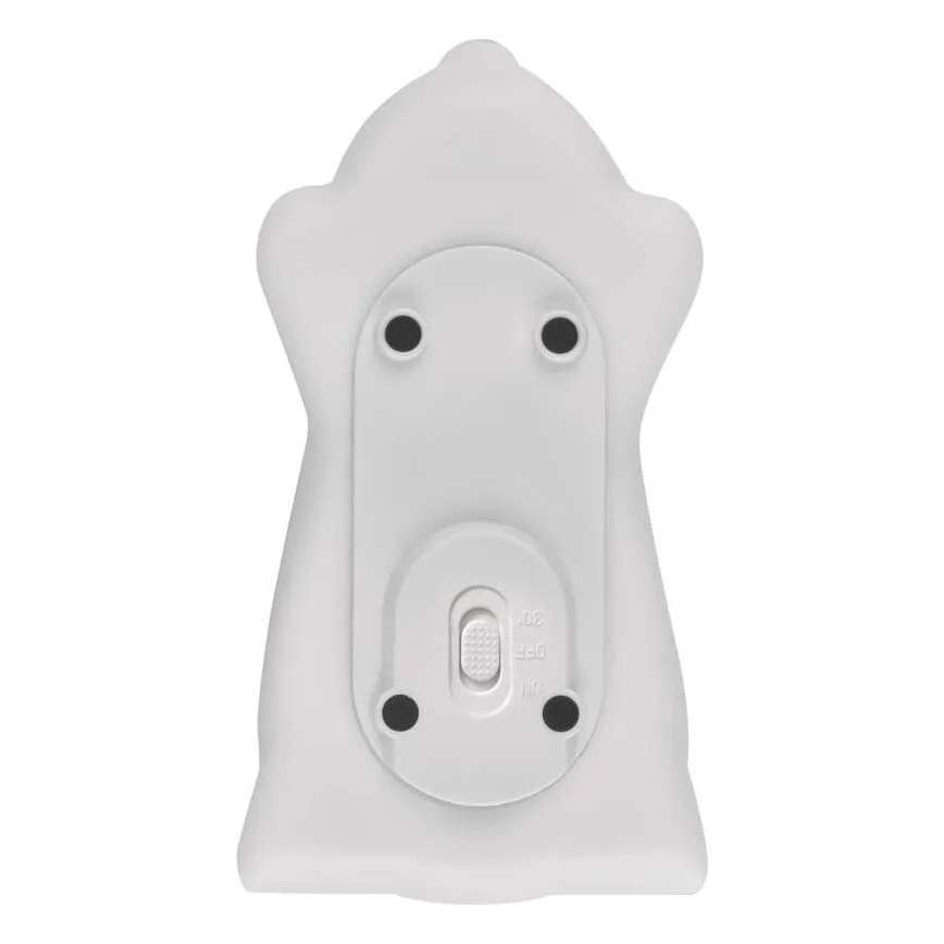 Veilleuse tactile LED RGB rechargeable en forme d'ours, 3,7 V 1200 mAh