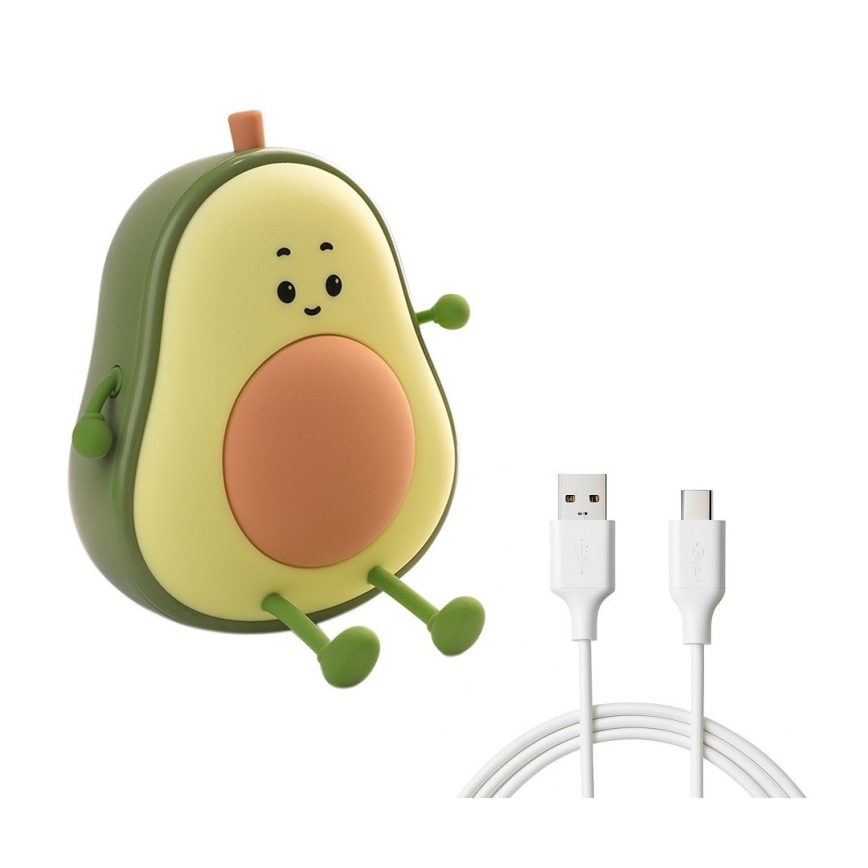 Veilleuse tactile rechargeable à intensité réglable pour enfants AVOCADO LED/1W/5V 1200 mAh