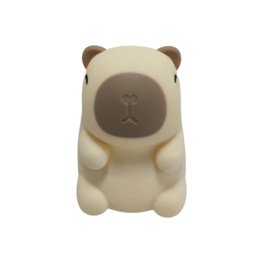Veilleuse tactile LED RGBW, rechargeable et à intensité réglable, pour enfants KAPYBARA LED/0,45W/5V 800 mAh