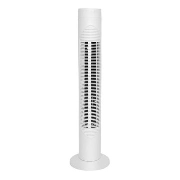Ventilateur colonne 50 W/230 V, 83 cm, blanc