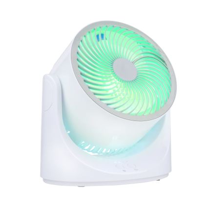 Ventilateur de bureau LED RGB avec effet brume – 5 V