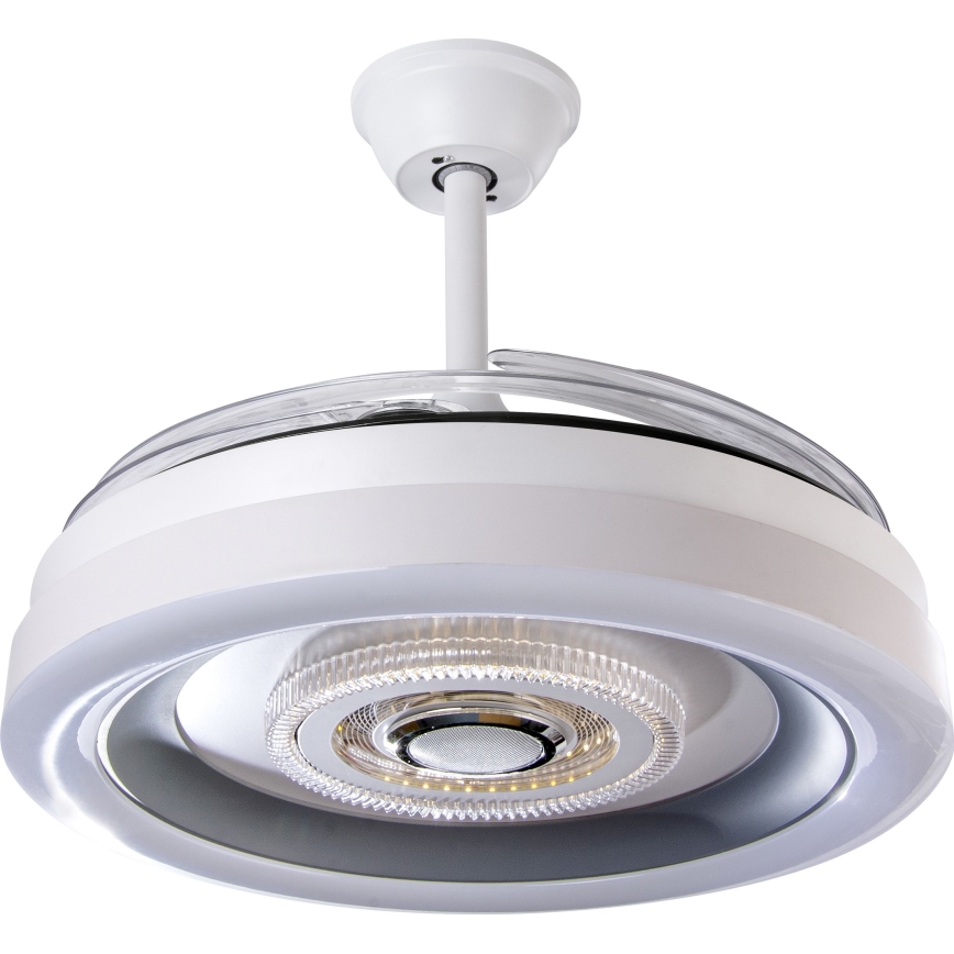 Ventilateur de plafond à intensité variable LED/60W/230V 3000-6000K d. 50 cm blanc + Télécommande