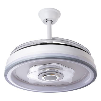 Ventilateur de plafond à intensité variable LED/70W/230V 3000-6000K d. 50 cm blanc + Télécommande