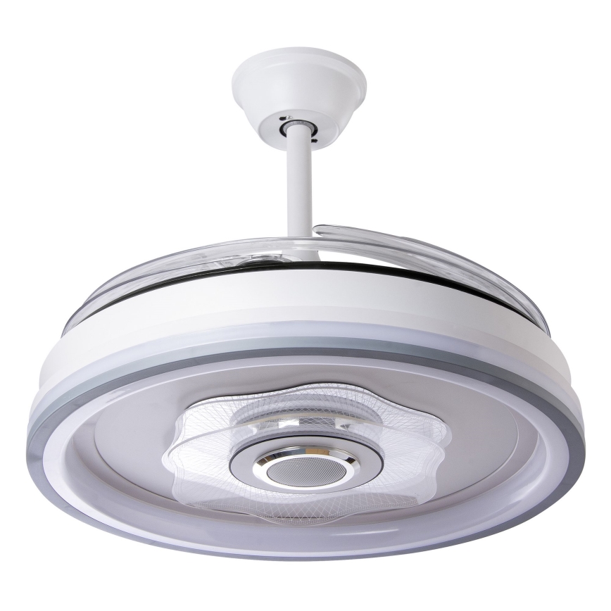 Ventilateur de plafond à intensité variable LED/70W/230V 3000-6000K d. 50 cm blanc + Télécommande