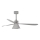 Ventilateur de plafond AMELIA L CONE LED 20W 230V 2700/3500/5000K gris 132 cm Wi-Fi Tuya + télécommande