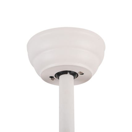 Ventilateur de plafond d. 132 cm beige/blanc + télécommande