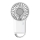Ventilateur de poche rechargeable 3 W / 5 V 300 mAh blanc