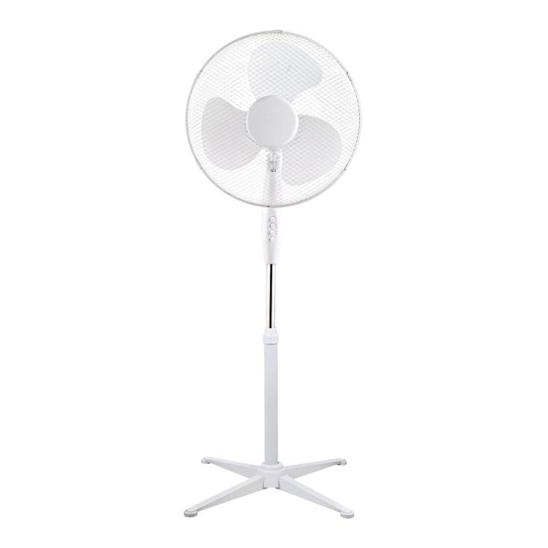 Ventilateur de sol VIENTO 45W/230V blanc