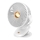 Ventilateur de table rechargeable avec clip 5W/5V 1200 mAh, blanc