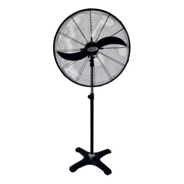 Ventilateur industriel sur pied 160 W/230 V, 182 cm, noir