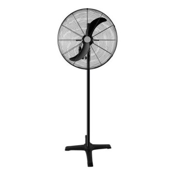 Ventilateur industriel sur pied 180 W/230 V, 157 cm, noir