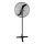 Ventilateur industriel sur pied 180 W/230 V, 157 cm, noir