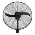 Ventilateur mural 115W/230V Ø 66 cm noir + télécommande