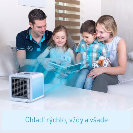 Ventilateur portable avec refroidissement