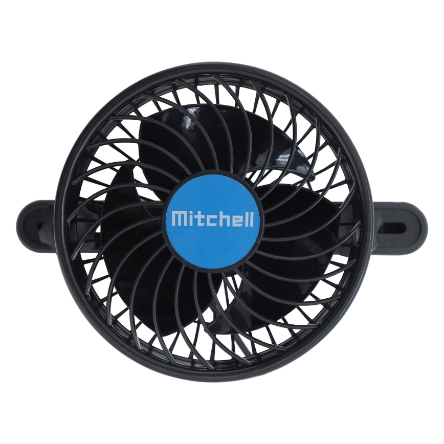 Ventilateur pour appui-tête de voiture 4W/12V noir