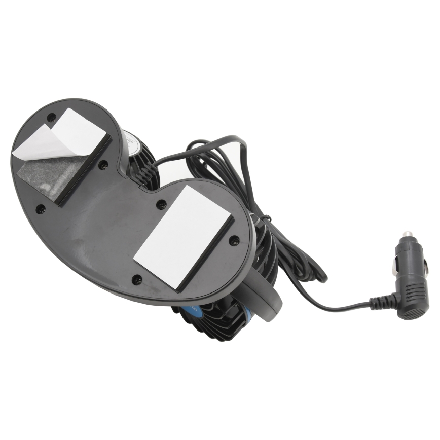 Ventilateur pour tableau de bord de voiture 4W/12V noir