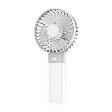 Ventilateur rechargeable avec batterie externe 4000 mAh/3,7V USB-C