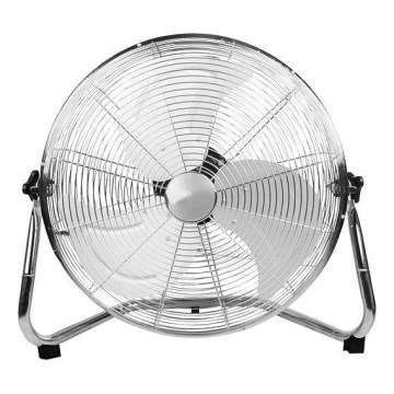 Ventilateur sur pied 100W/230V pr. 45 cm chromé brillant
