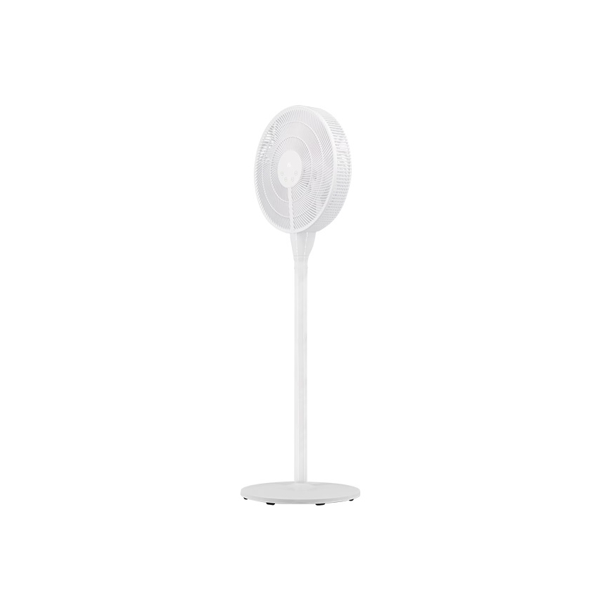 Ventilateur sur pied 25W/230V 130 cm blanc + télécommande