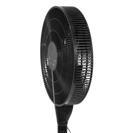 Ventilateur sur pied 25W/230V 130 cm noir + télécommande