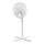 Ventilateur sur pied 40 cm, 3 vitesses, blanc 50 W