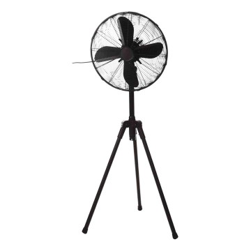 Ventilateur sur pied 50 W / 230 V Ø 44 cm noir
