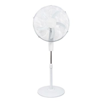 Ventilateur sur pied 60 W / 230 V, Ø 50 cm, blanc
