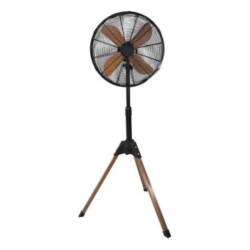 Ventilateur sur pied 60W/230V 133 cm noir/cuivré + télécommande