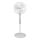 Ventilateur sur pied 60W/230V d. 40 cm blanc