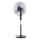 Ventilateur sur pied 65W/230V 145 cm noir + télécommande