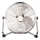Ventilateur sur pied 90W/230V Ø 40 cm chrome brillant