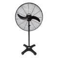 Ventilateur sur pied industriel 115W/230V 188 cm noir