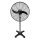Ventilateur sur pied industriel 115W/230V 188 cm noir