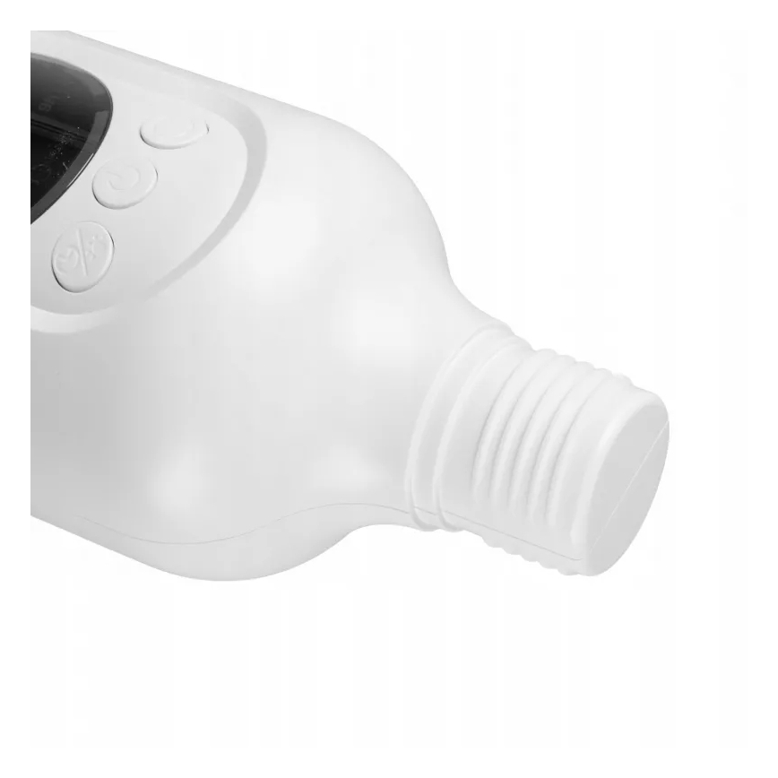 Ventilateur sur pied LED rechargeable avec éclairage LED/4,8W/5V USB 7200 mAh, blanc + télécommande