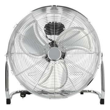 Ventilateur sur pied VIENTO 200W/230V chrome brillant