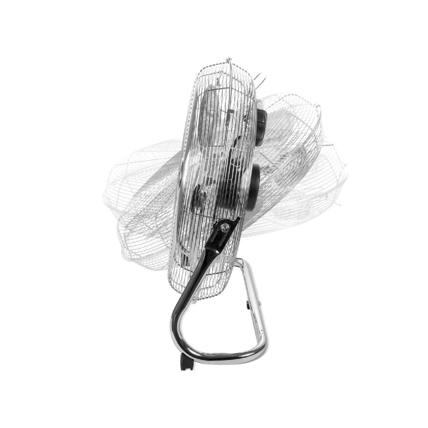 Ventilateur sur pied VIENTO 200W/230V chrome brillant