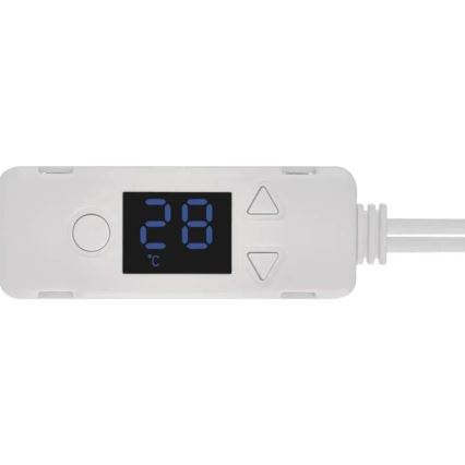 Ventilator onder verwarming 5/230V wit