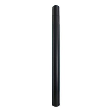 Verlengingsstang voor buitenverlichtingsmast BASE, 1 m, zwart