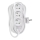 Verlengsnoer 3-voudig 10m wit