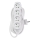 Verlengsnoer 4-voudig 7m wit