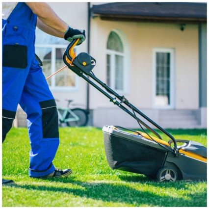 Verlengsnoer LINEA G, 1-voudig, 20 m, oranje