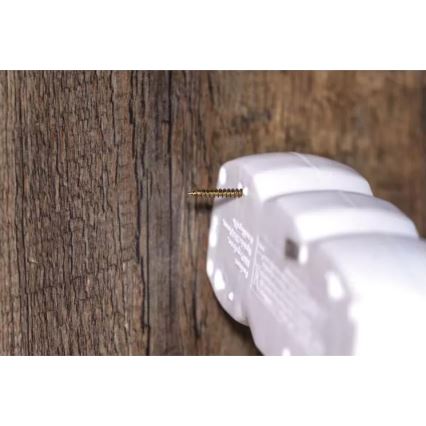 Verlengsnoer met schakelaar 4-voudig 3m wit