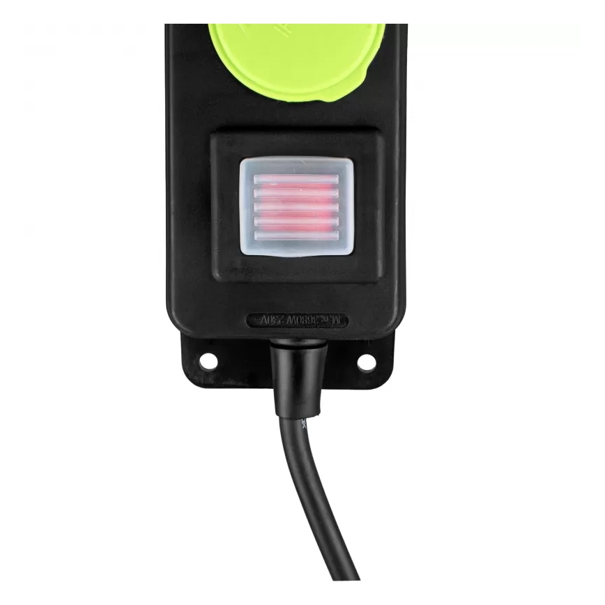Verlengsnoer met schakelaar en 3 stopcontacten, 5 m, IP44